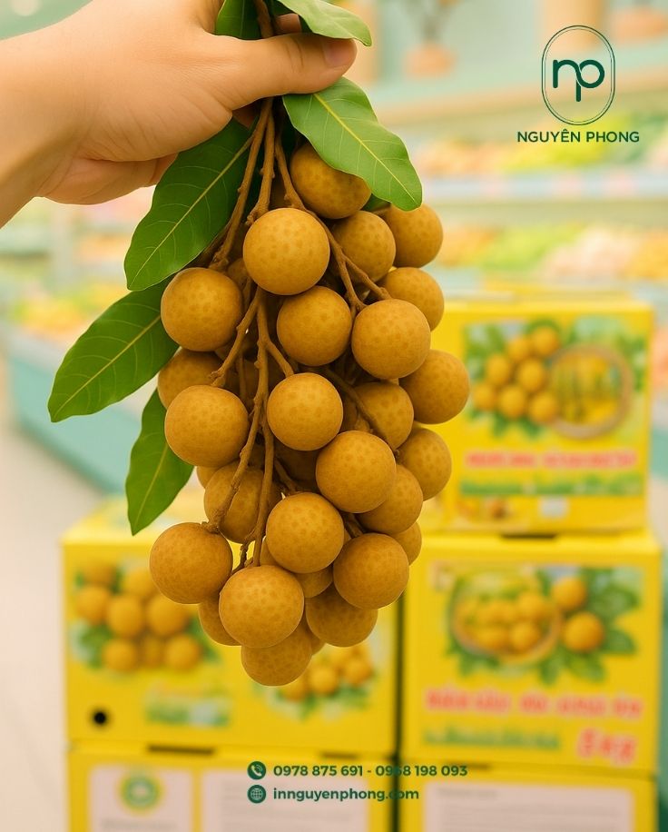 Mẫu thùng carton kích thước lớn đựng nhãn chắc chắn